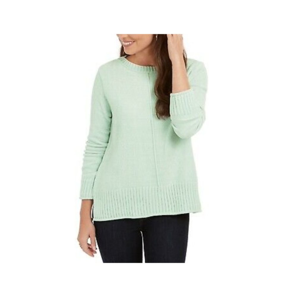 Chenille Mint Freeze Sweater